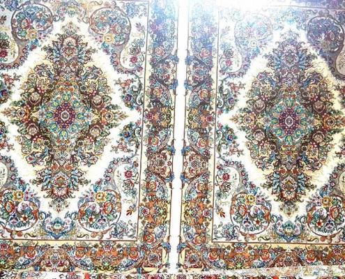 pair 1/5 meters tabriz khatibi handmade carpet