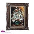 bunch of tulips and beautiful vase wall hanging carpet 2